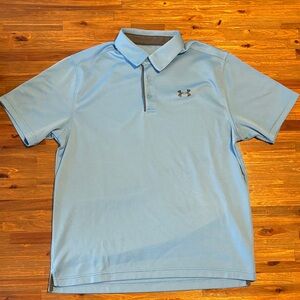 Under Armour Men's Sky Blue Polo Shirt